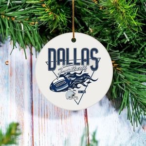 Dallas FootBall Ornament, Christmas Ornament, Christmas Gifts